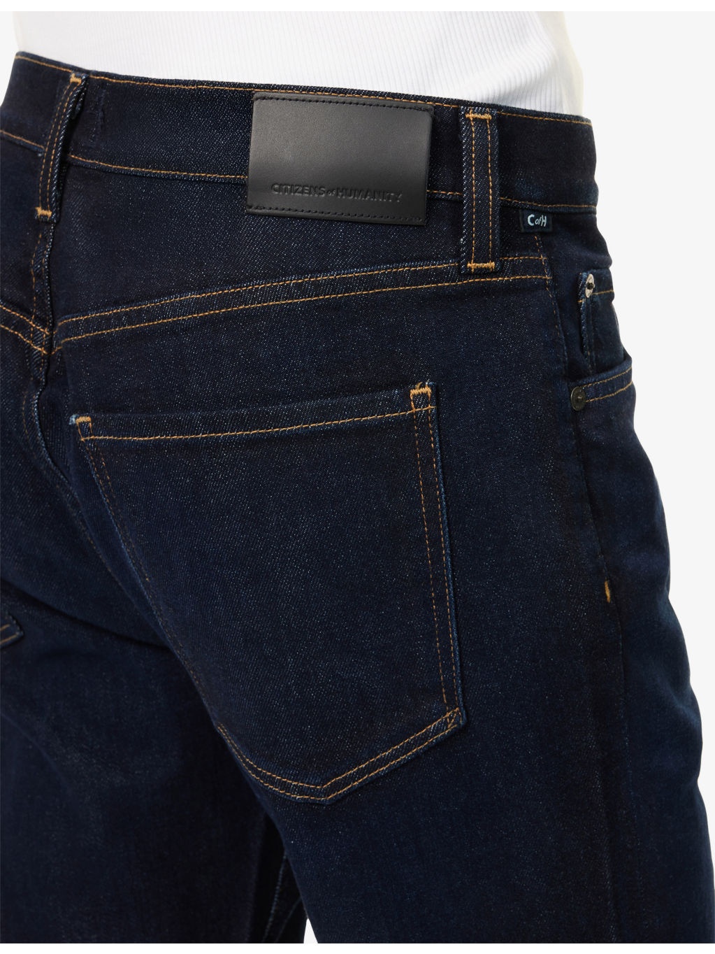 Elijah brand-patch slim-fit stretch denim-blend jeans - 5
