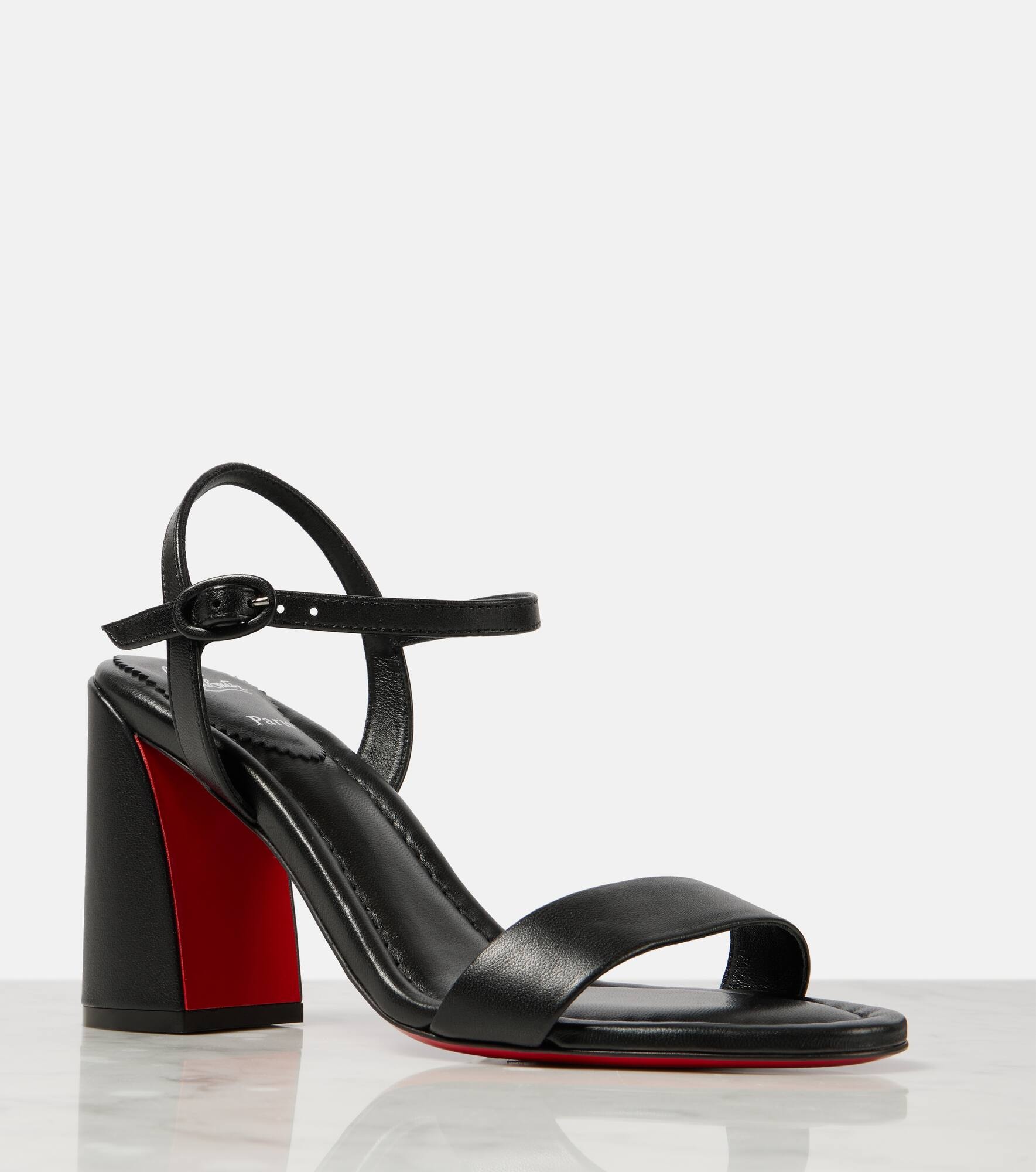 Miss Jane 85 leather sandals - 5