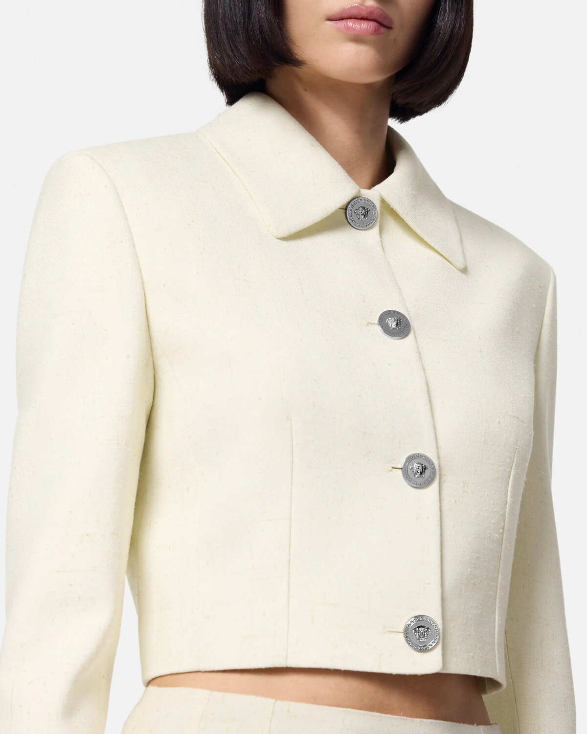 Malfilé Silk-Blend Crop Jacket - 3