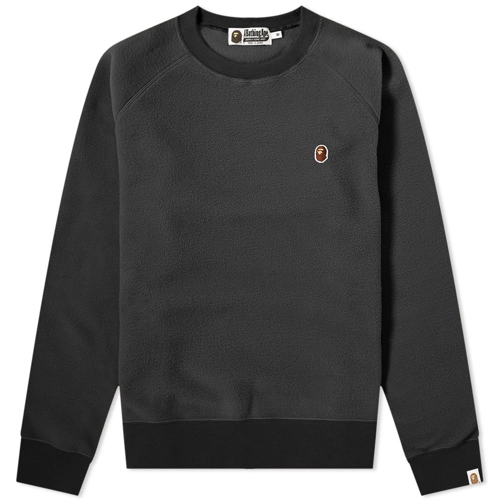 A Bathing Ape One Point Crew Sweat - 1