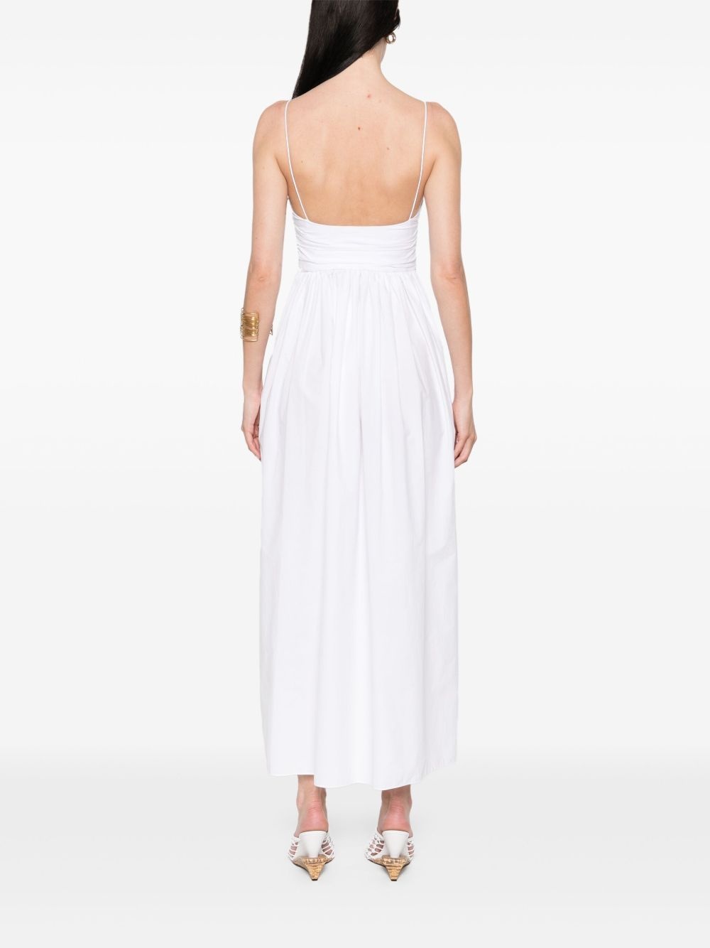 poplin maxi dress - 4