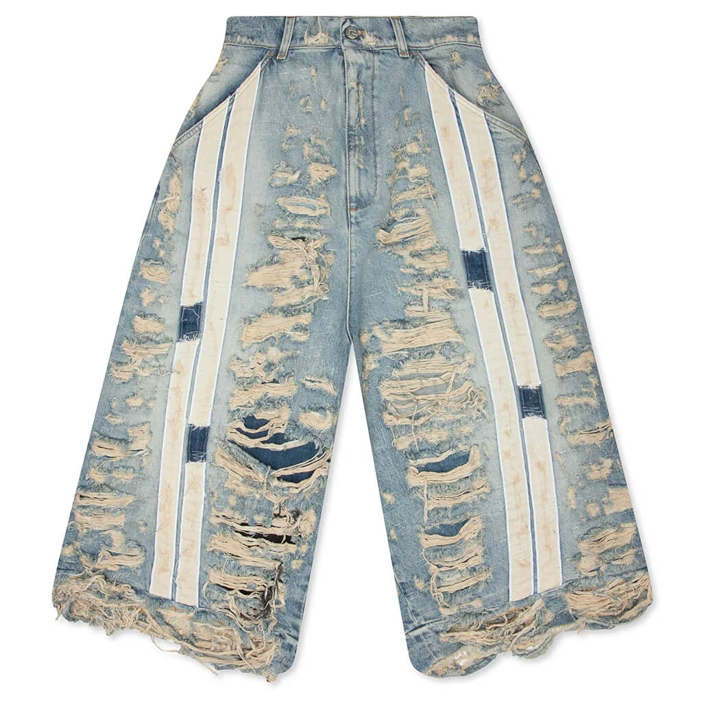 HEIRO PROTESTANT PANT - INDIGO - 1