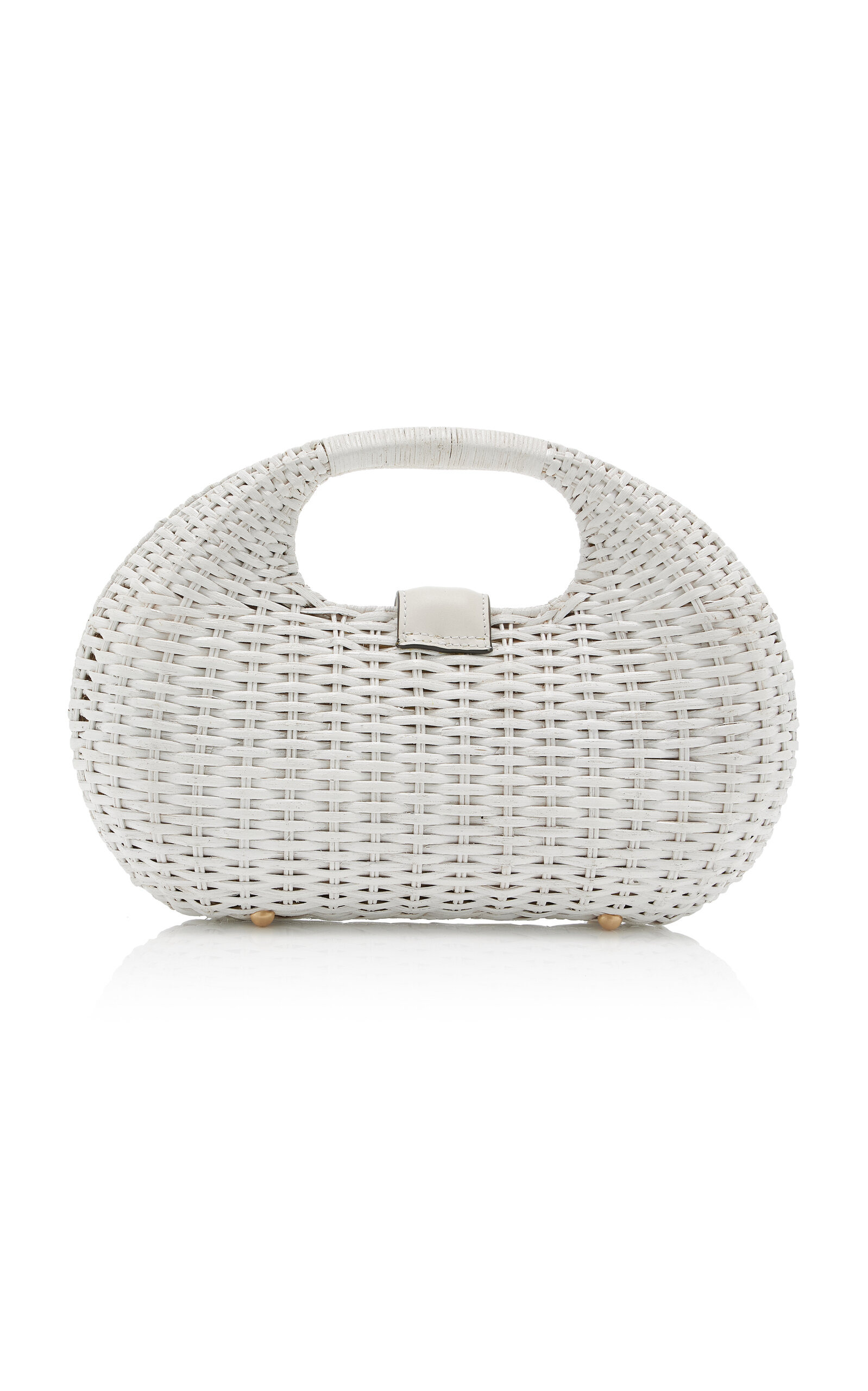 Lydia Wicker Bag white - 5