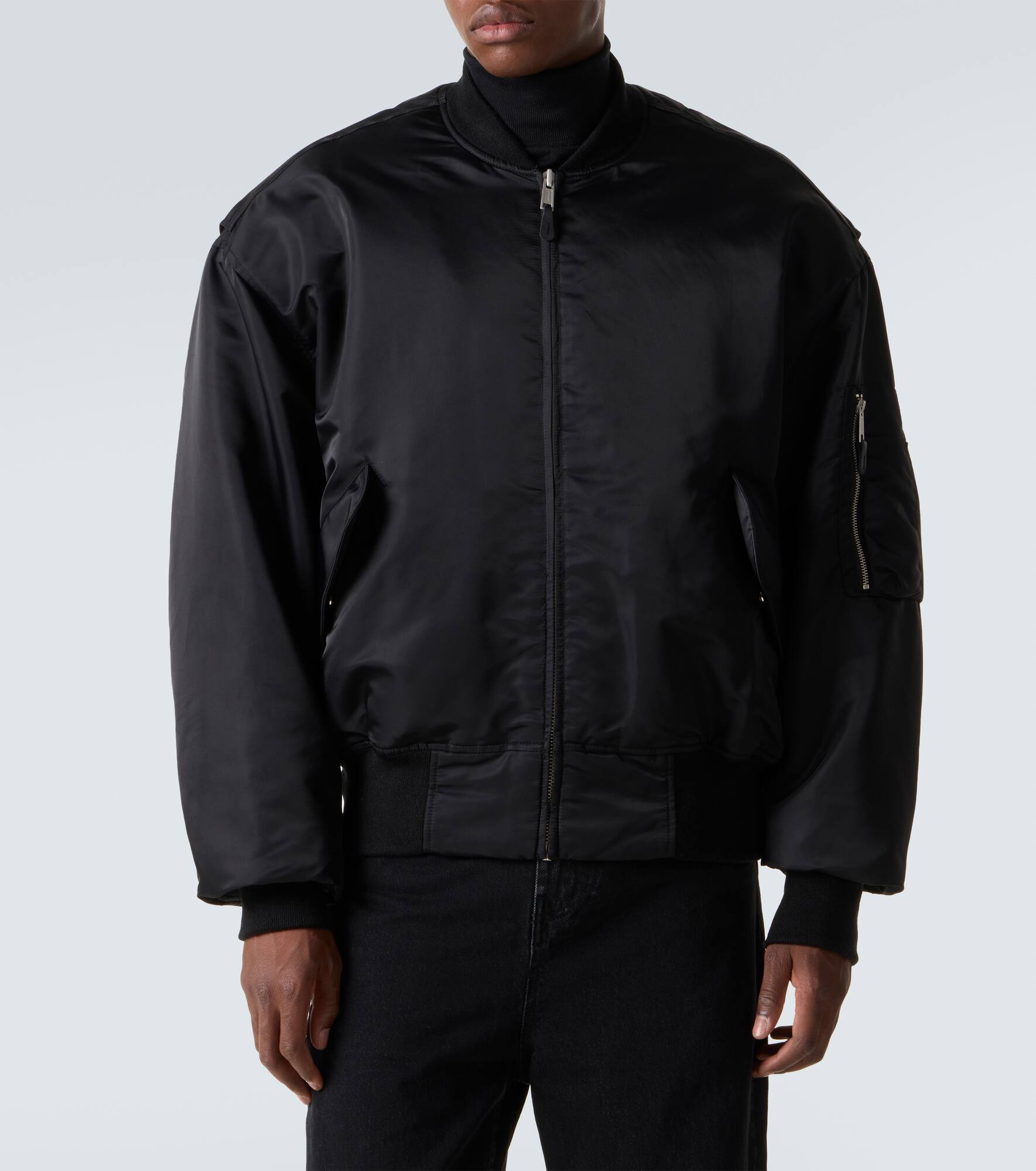 Oversized bomber jacket - 3