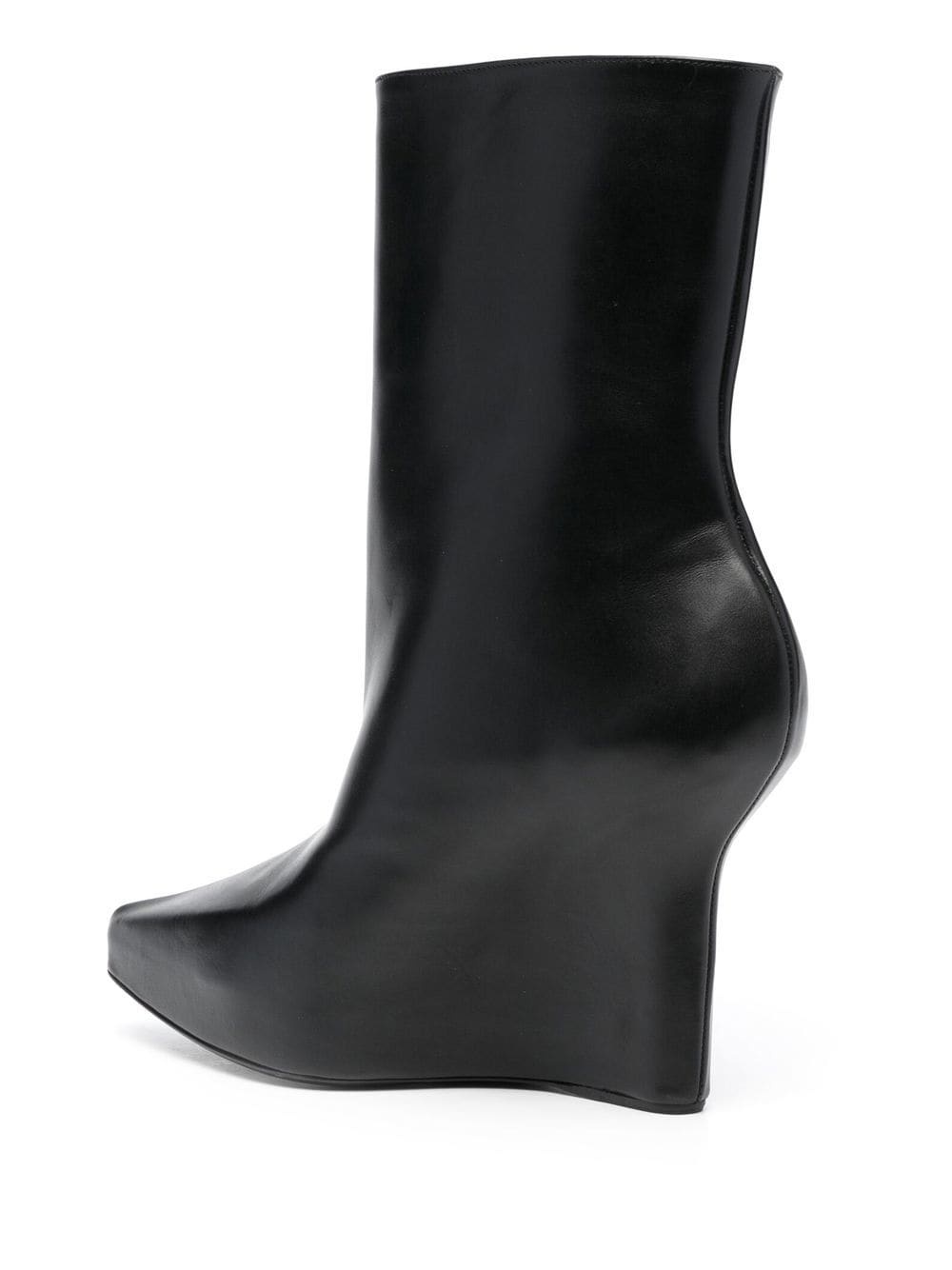 120mm padlock wedge boots - 3
