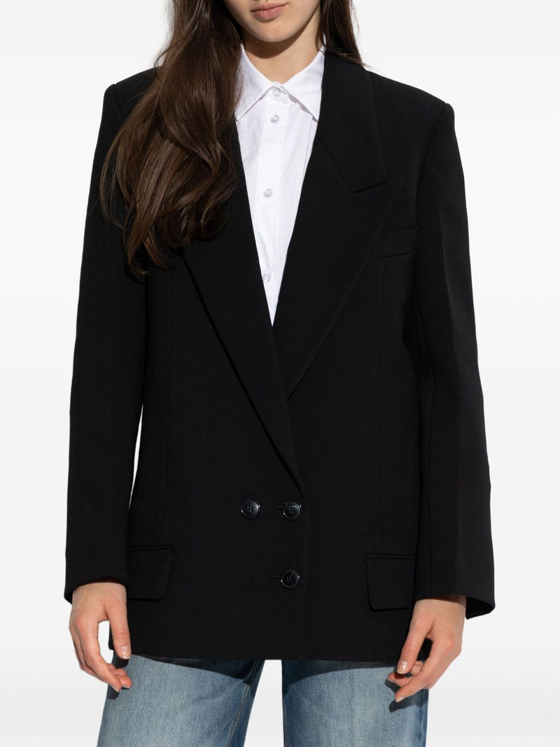 double-breasted peak-lapel jacket 3