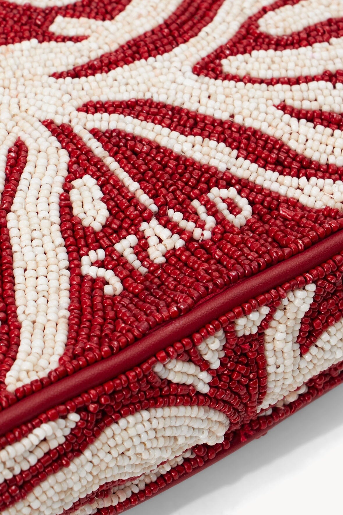 TOMMY BEADED BAG | SCARLET WHITE - 5