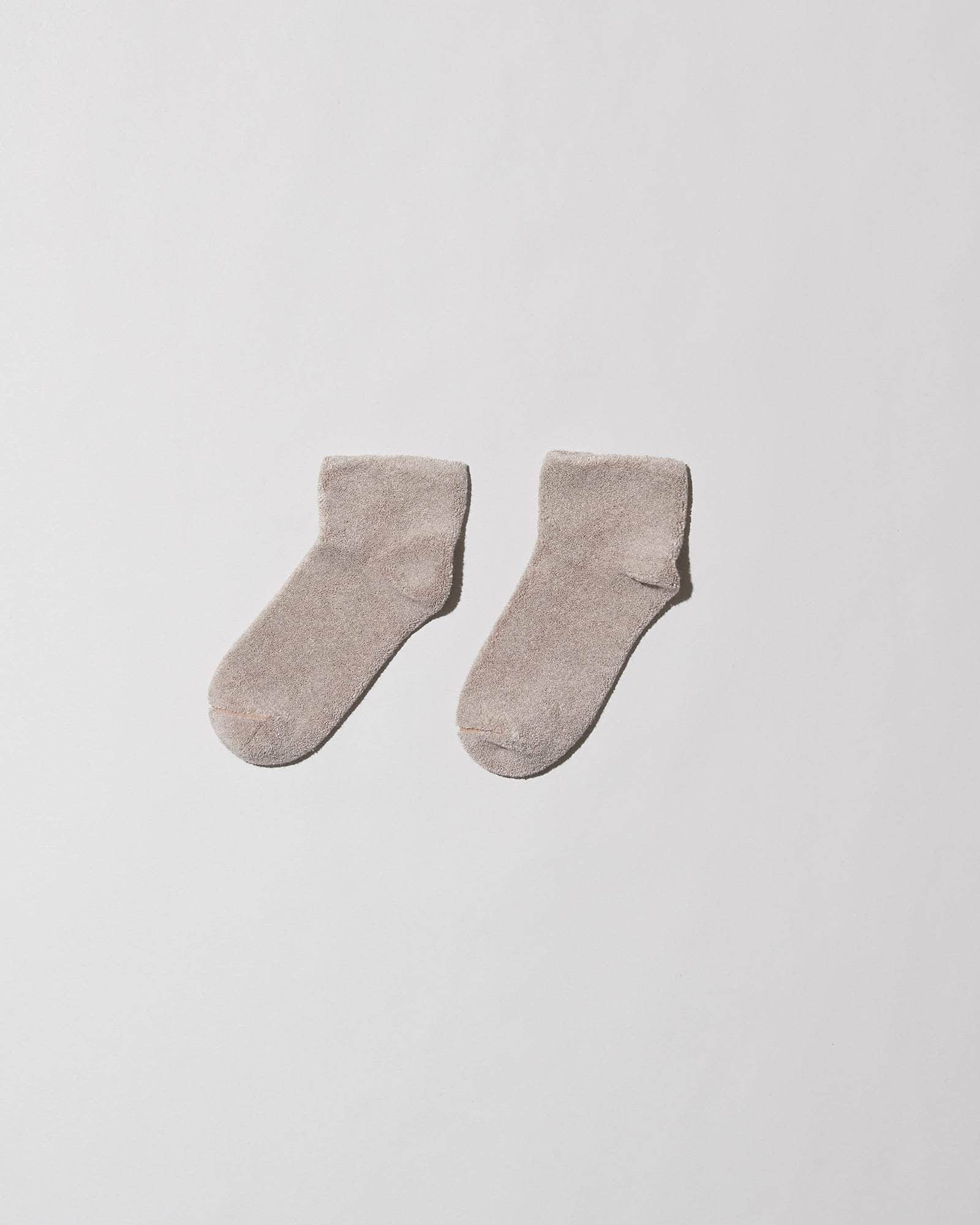 Buckle Ankle Socks - Textured Organic Cotton - 4