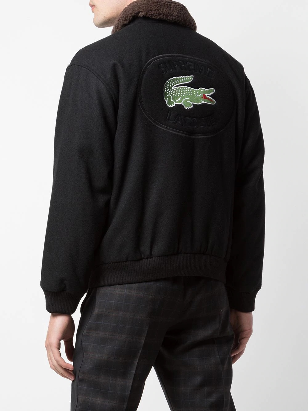 x Lacoste bomber jacket - 4