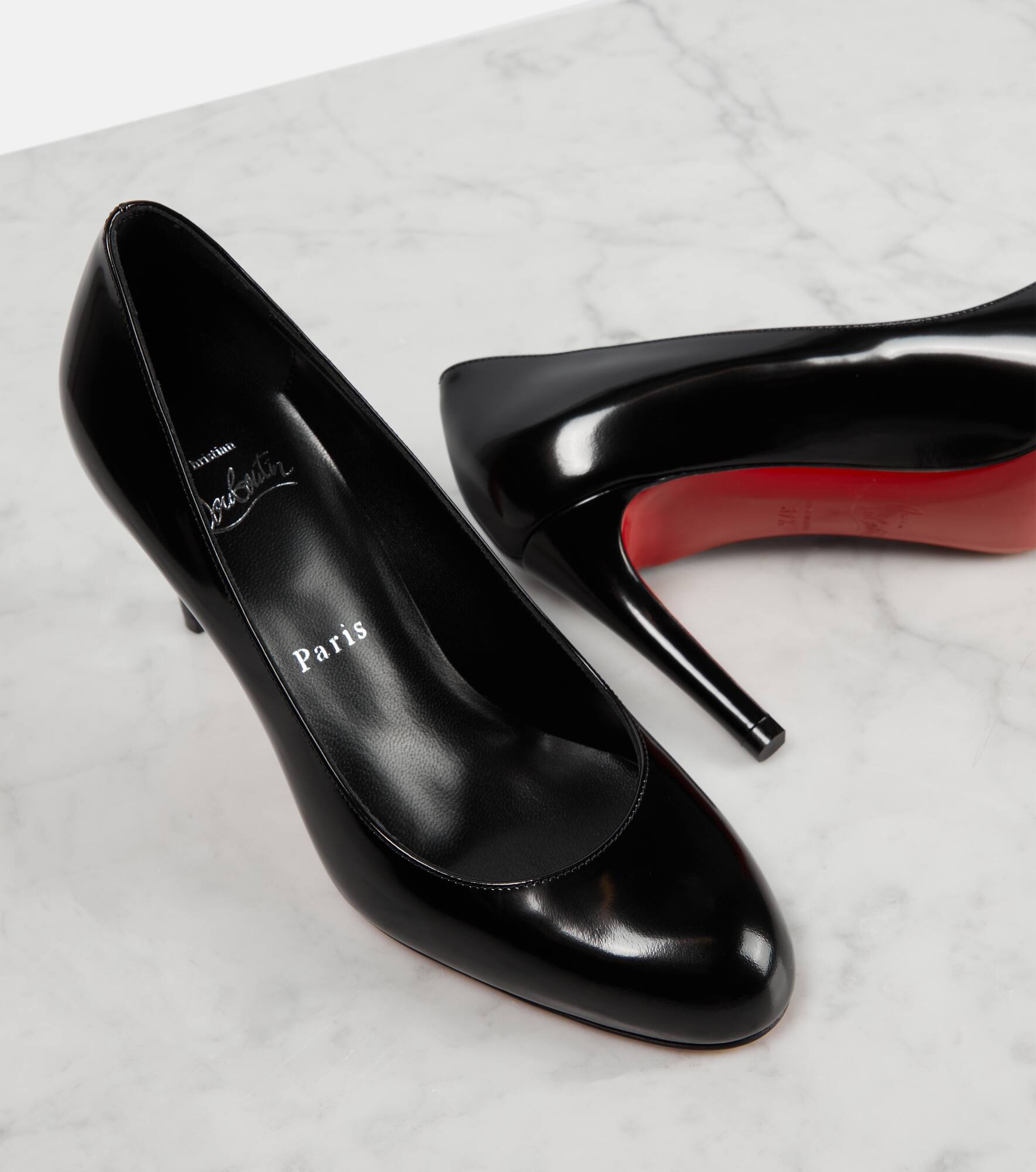 Pumppie 85 patent leather pumps - 6