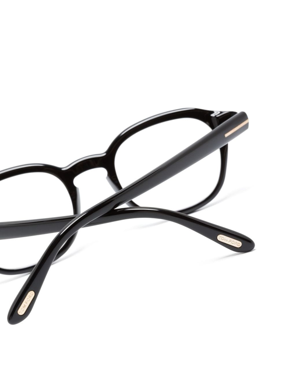 oval-frame acetate glasses - 3