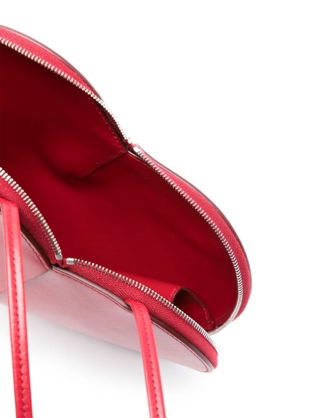 heart-shaped satchel bag - 4