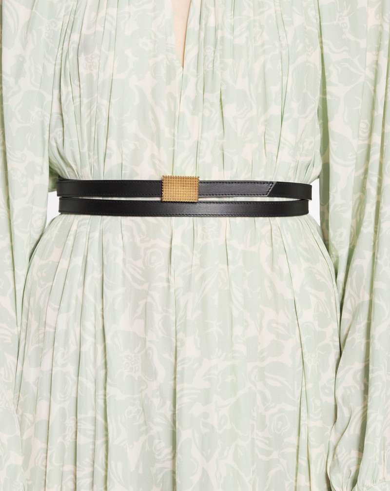 Lanvin DOUBLE CONCERTO LEATHER BELT outlook