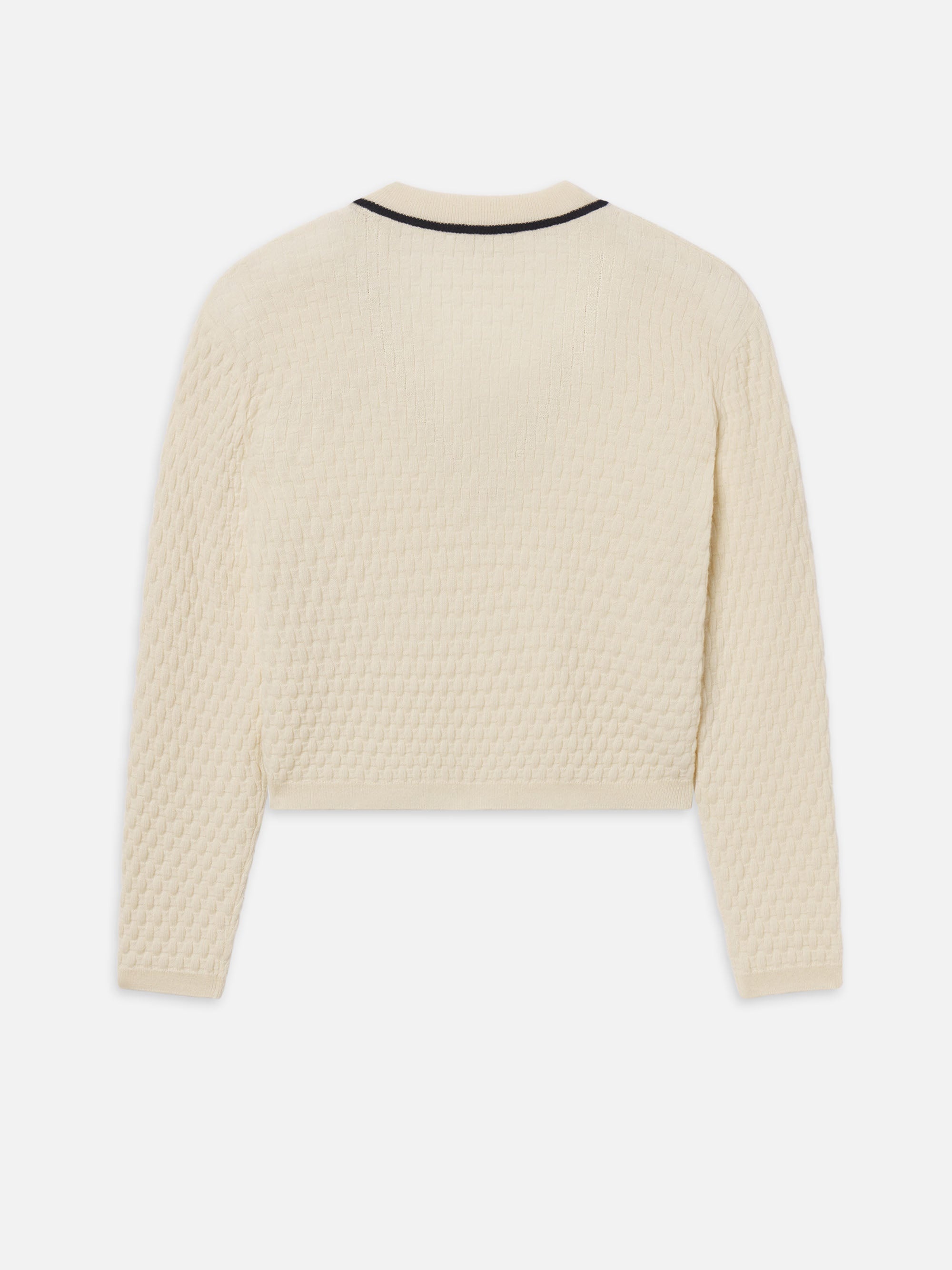 Sotheby’s Women's V-Neck Sweater in Cream - 5