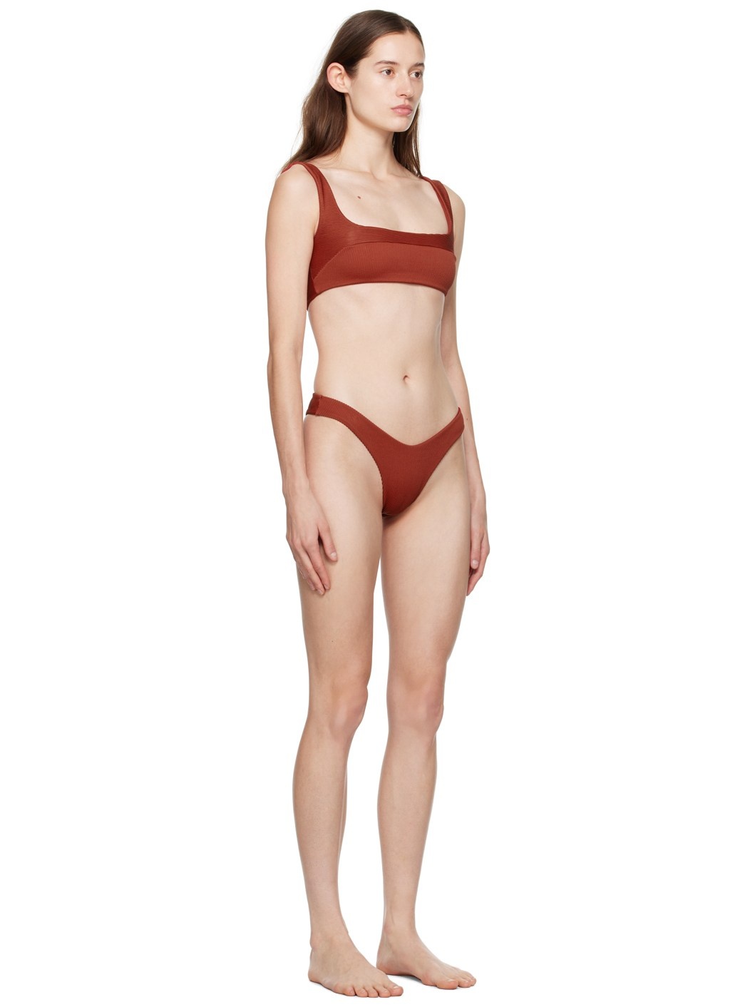 Burgundy Gabi & Leila Bikini - 2