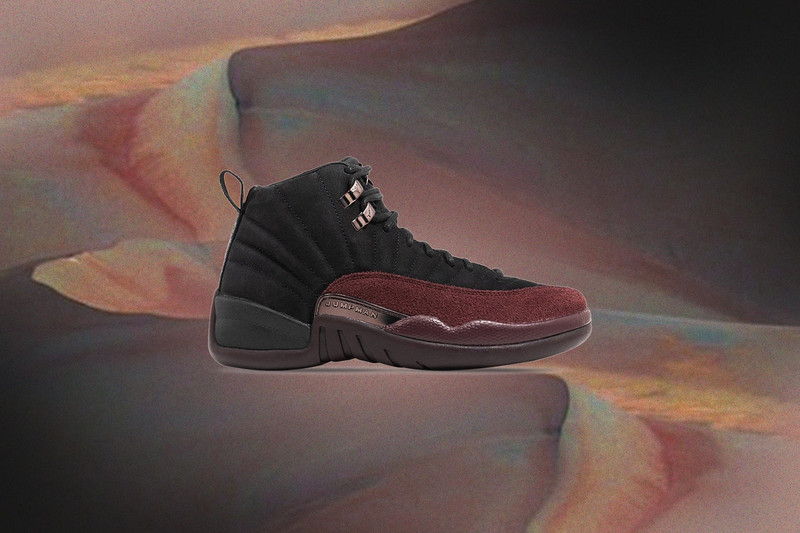 Jordan AIR JORDAN 12 X A MA MANIÉRE WOMEN'S - BLACK/BURGUNDY CRUSH outlook