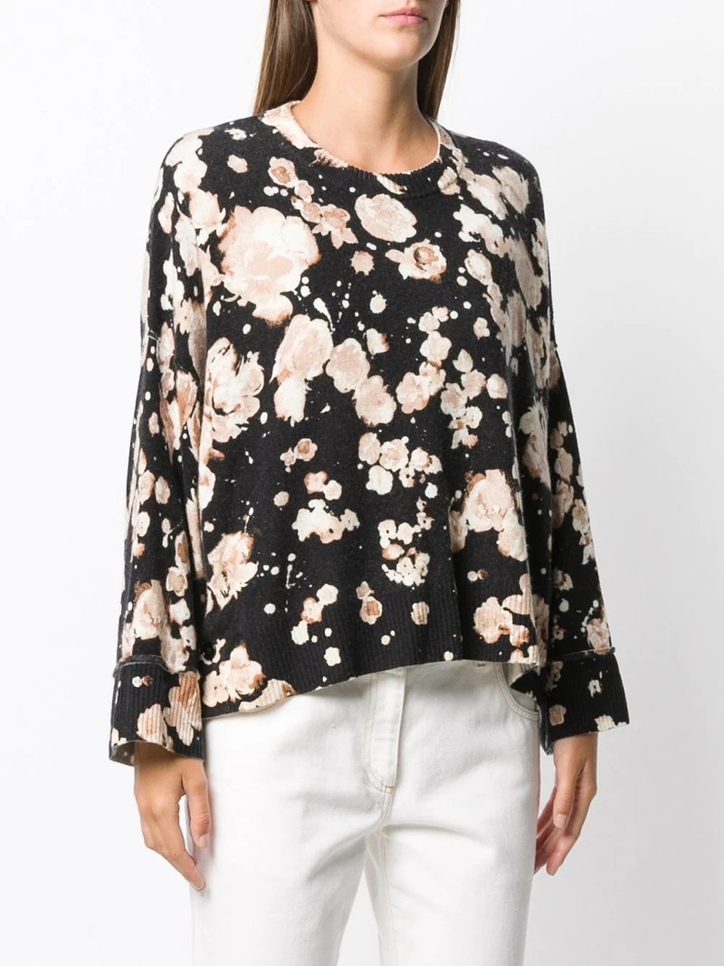 floral long-sleeve jumper 3