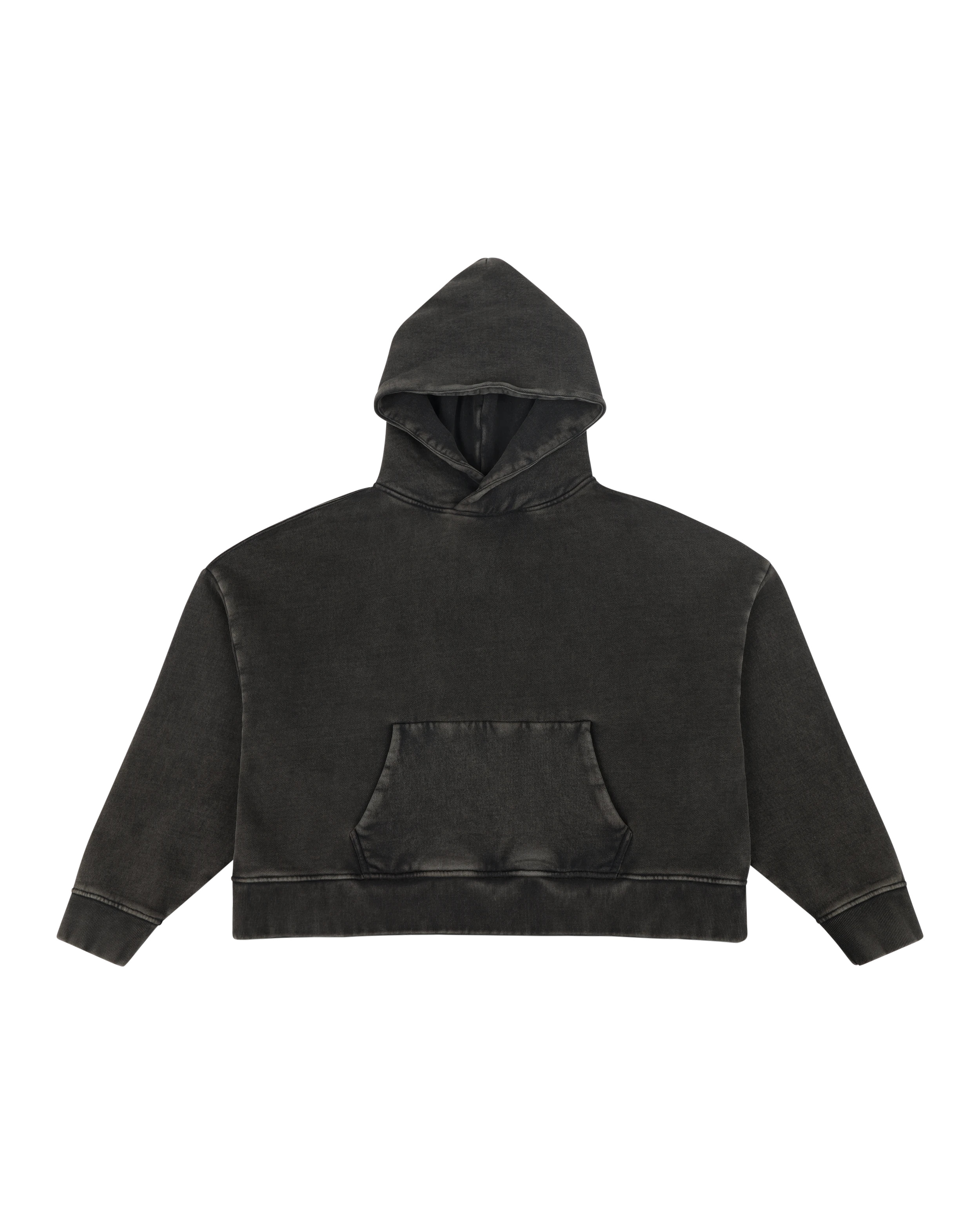 HEAVY HOOD WASHED BLACK - 4