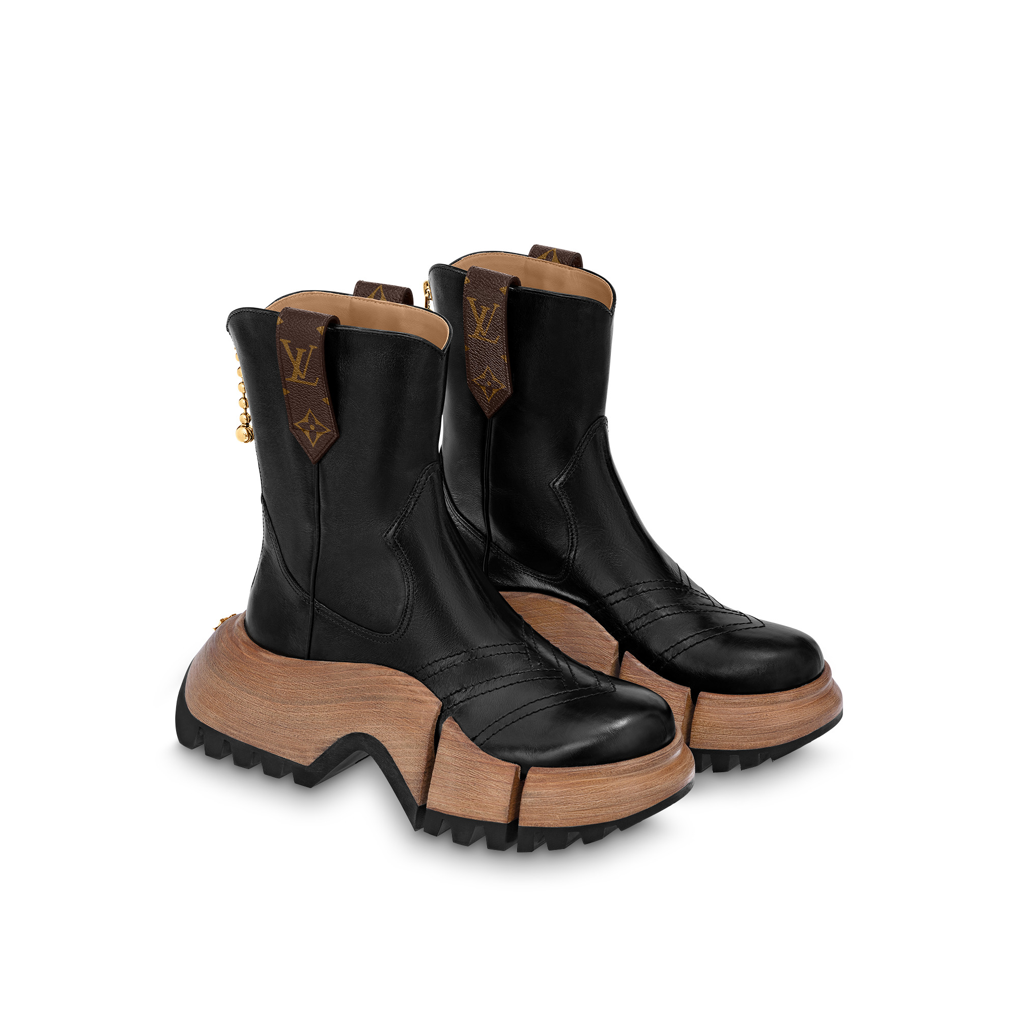 LV Zoom Platform Ankle Boot - 3