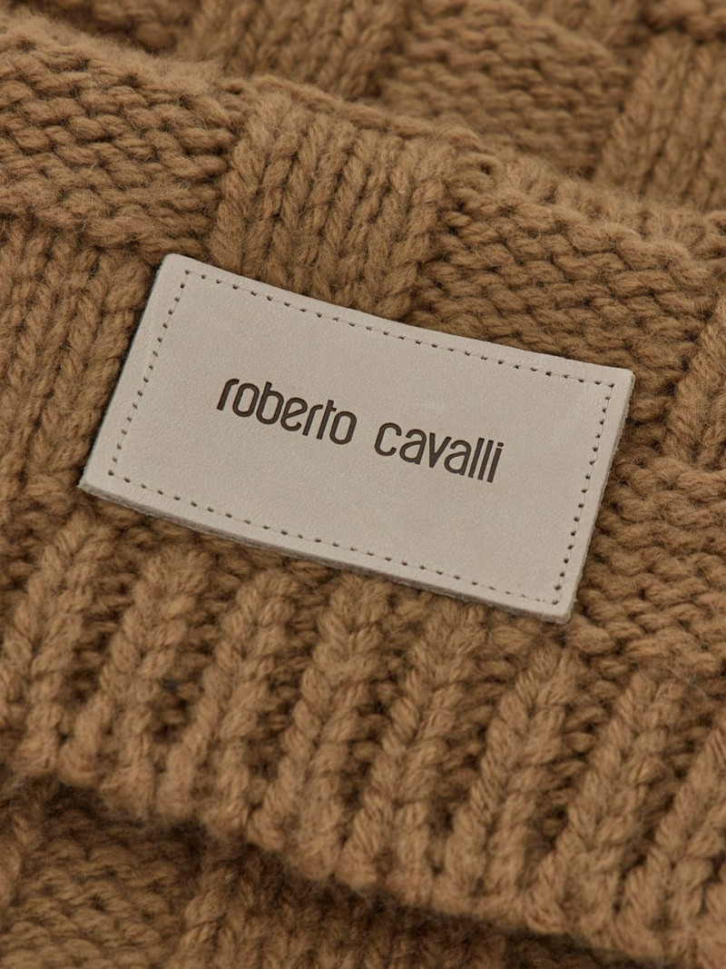 Roberto Cavalli tag scarf outlook