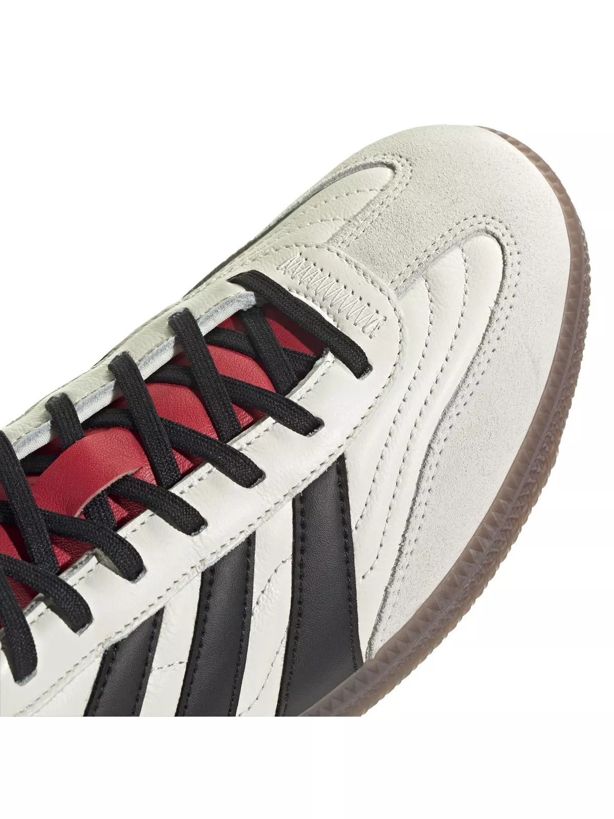 Predator Freestyle Indoor "Off White/Core Black/Pure Ruby" Unisex Soccer Shoe - 8