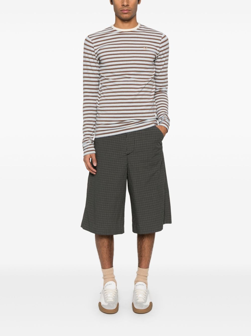 striped T-shirt - 2