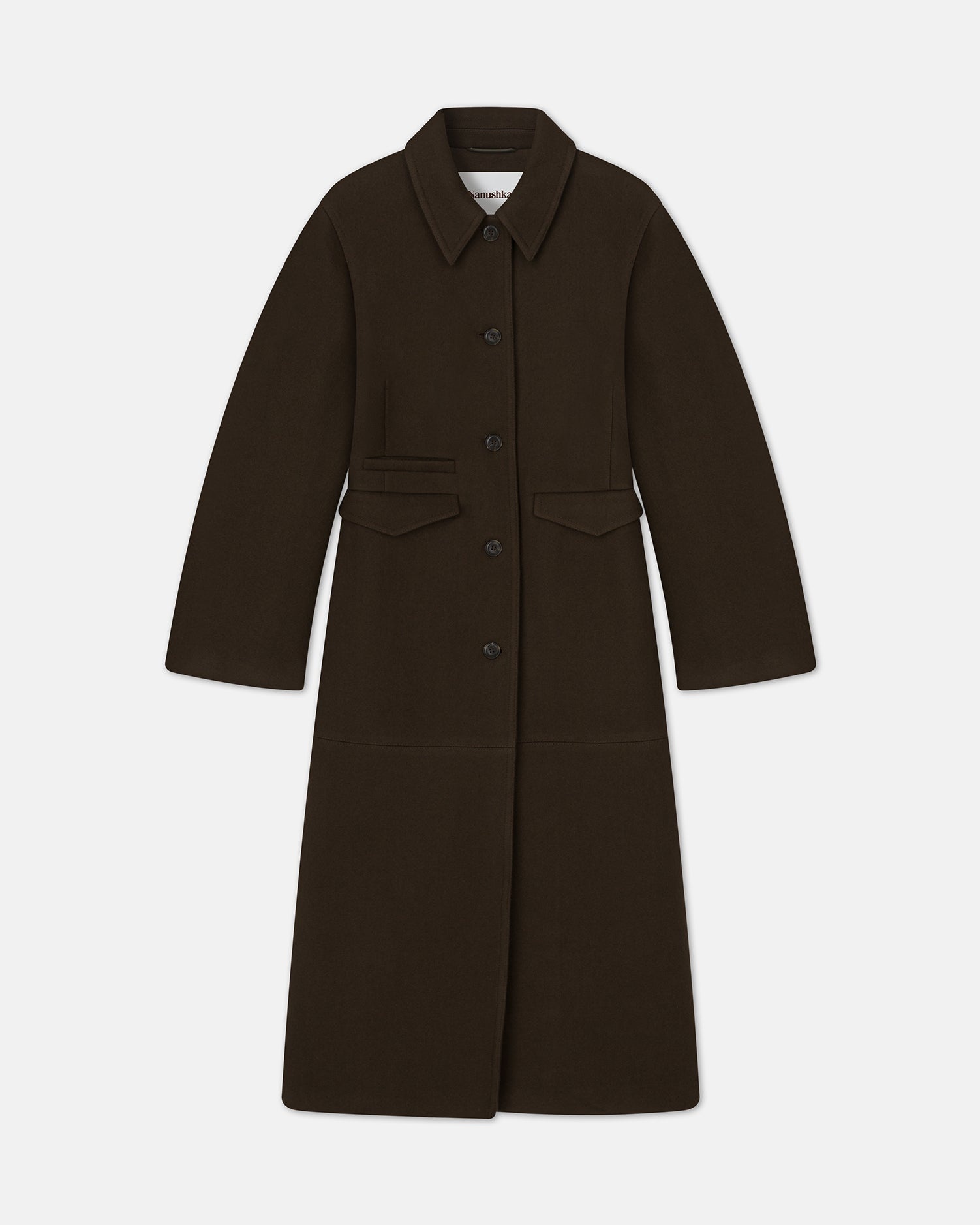 Felted Wool Coat - 1