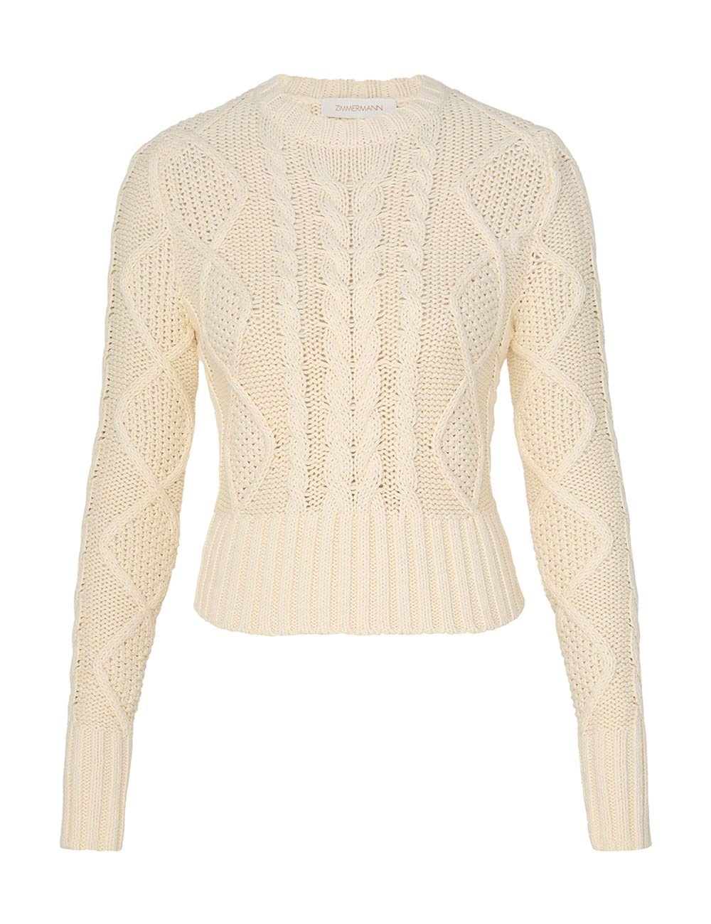 NATURA CABLE SWEATER - 1