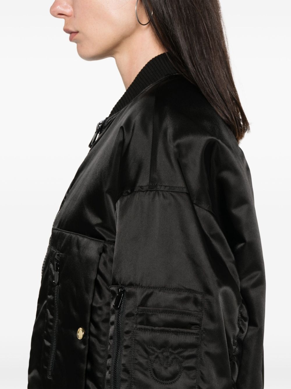 satin bomber jacket - 5