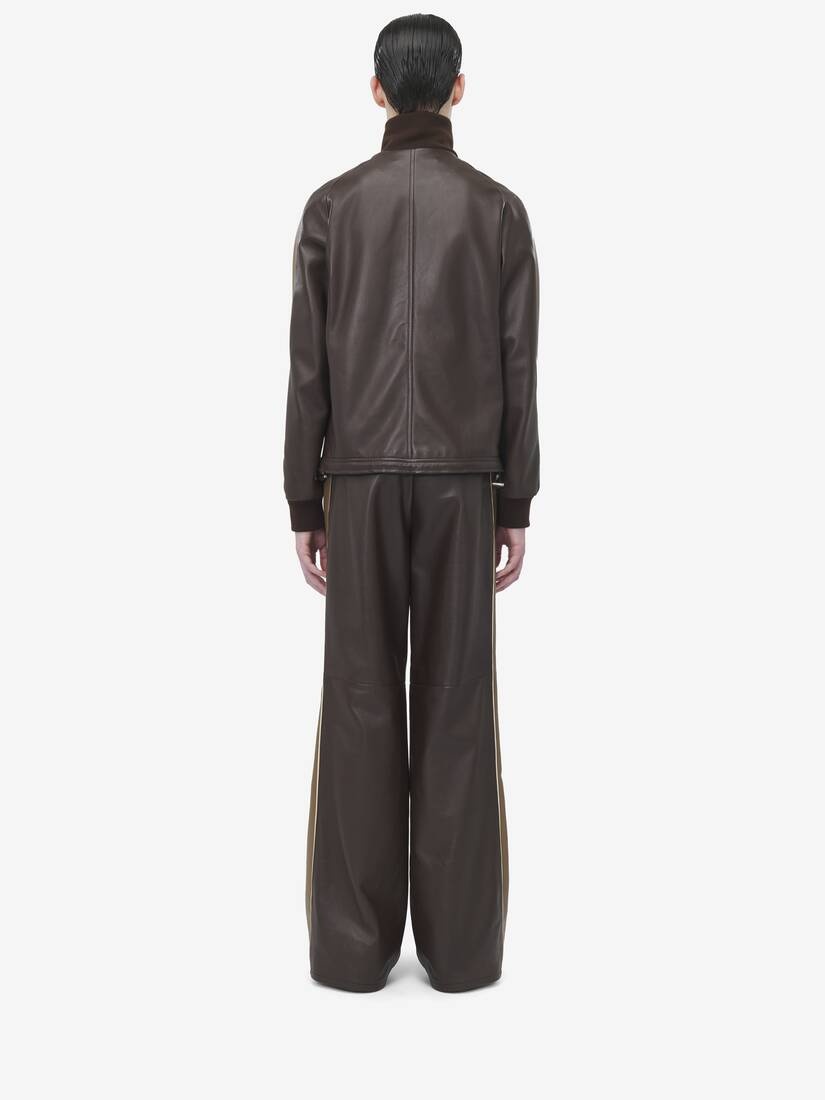 Leather Tracksuit Jacket - 5