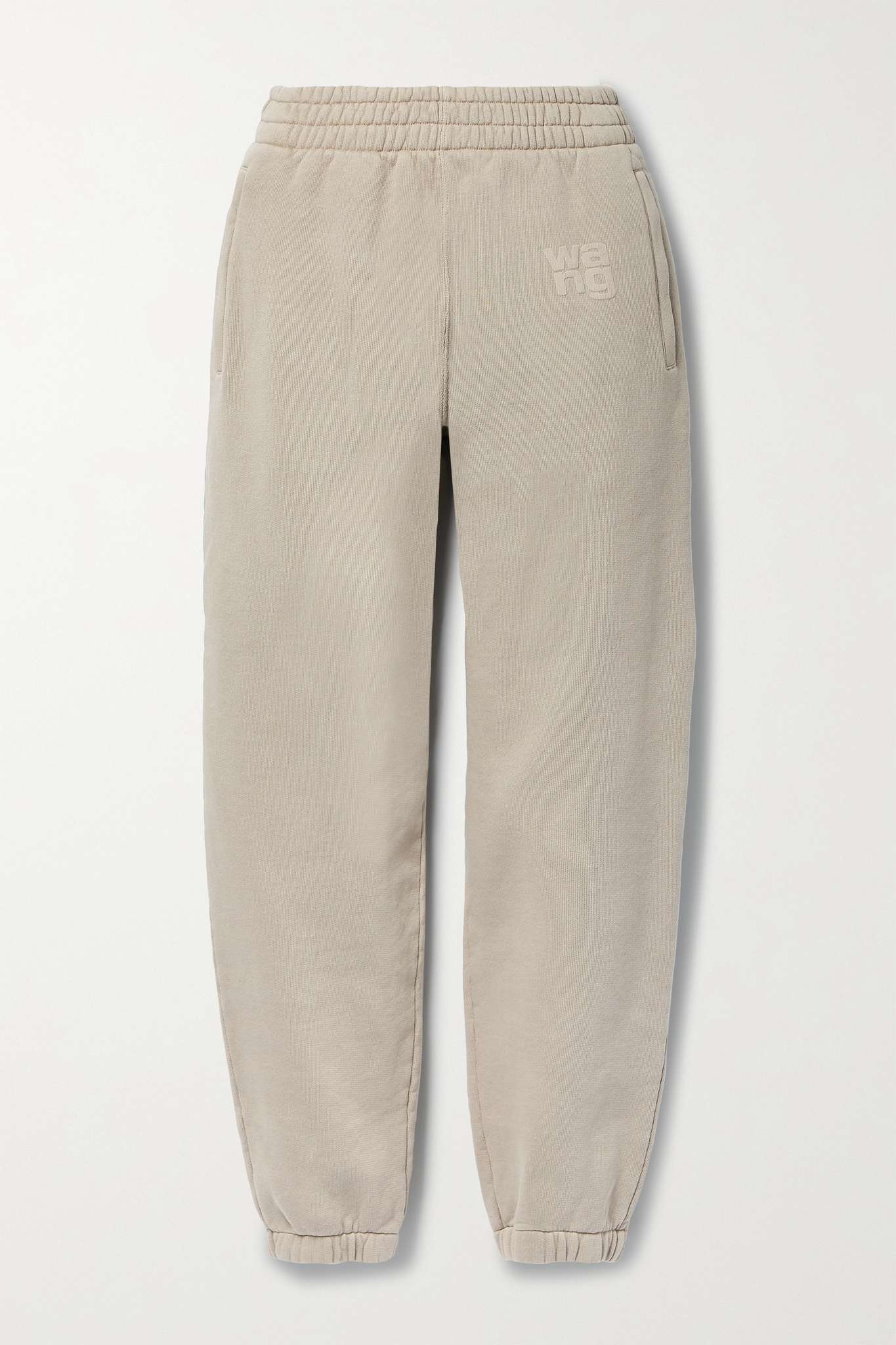 Cotton-jersey track pants - 1