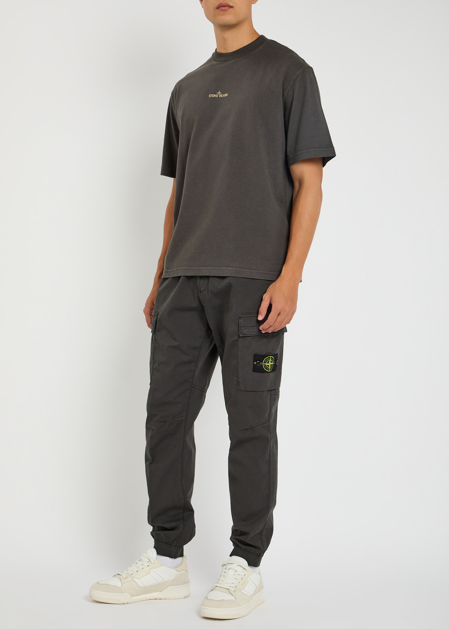 Stone Island Logo-printed Cotton T-shirt - 4