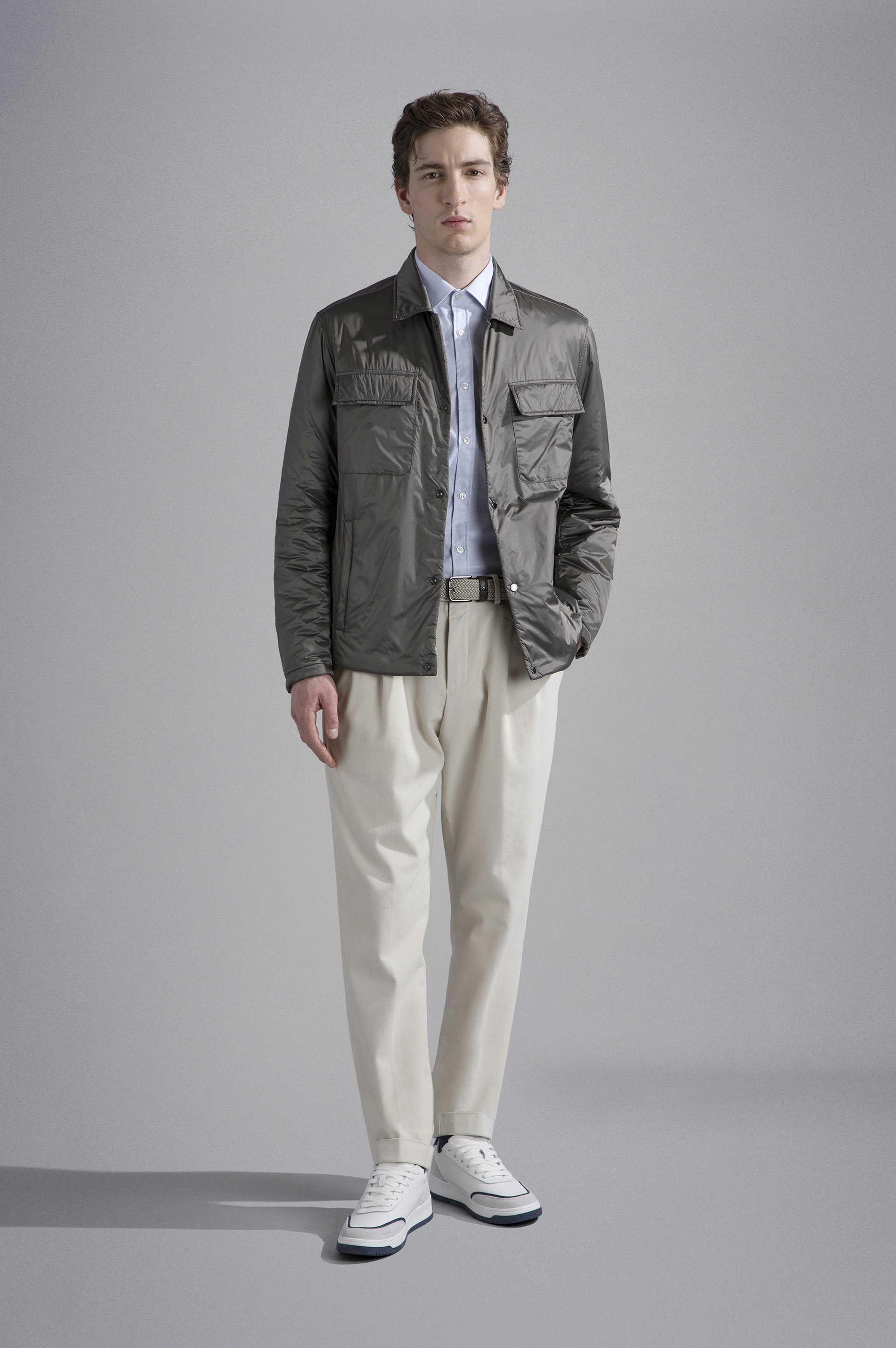 CASHMERE AND COTTON TROUSERS - 2