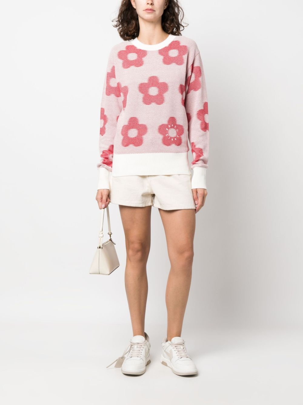 Flower Spot jacquard jumper - 2