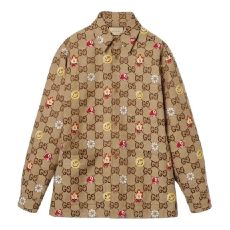 Gucci Maxi GG Canvas Jacket 'Beige' 781240-ZAQAK-2580 - 1
