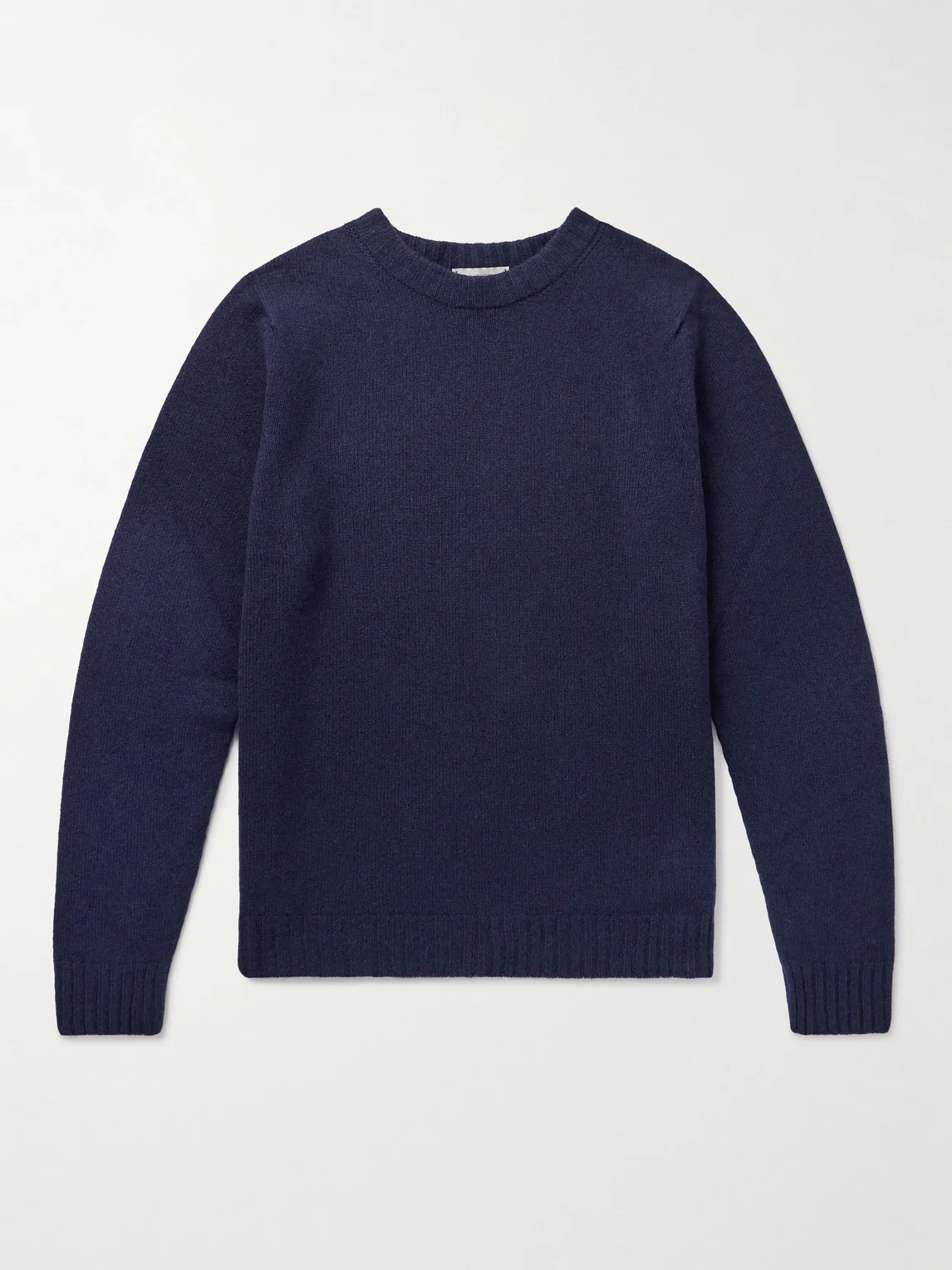 Norfolk Recycled-Cashmere and Merino Wool-Blend Sweater - 1