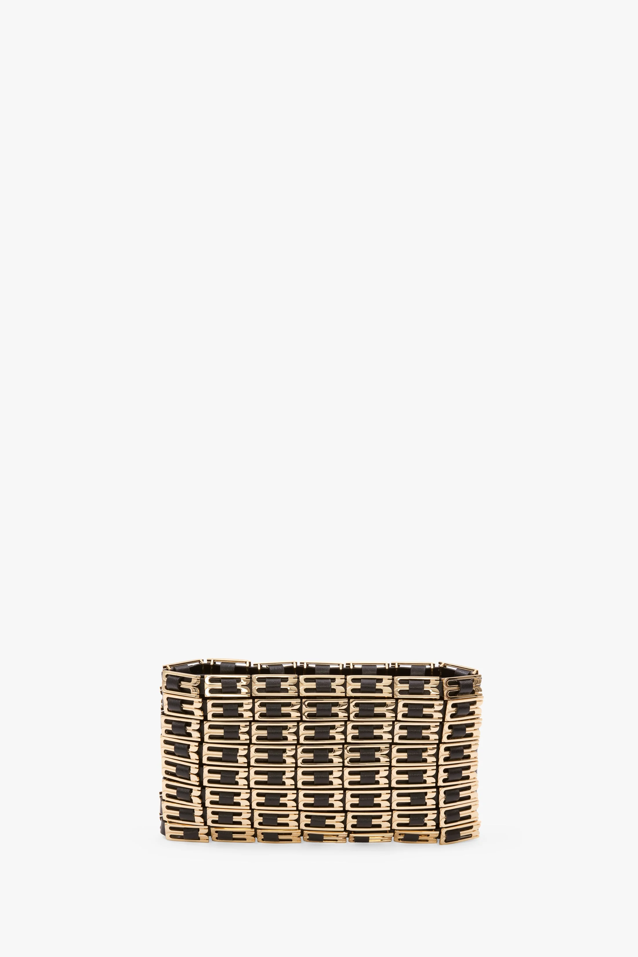 Woven Dorian Pouch In Black - 1