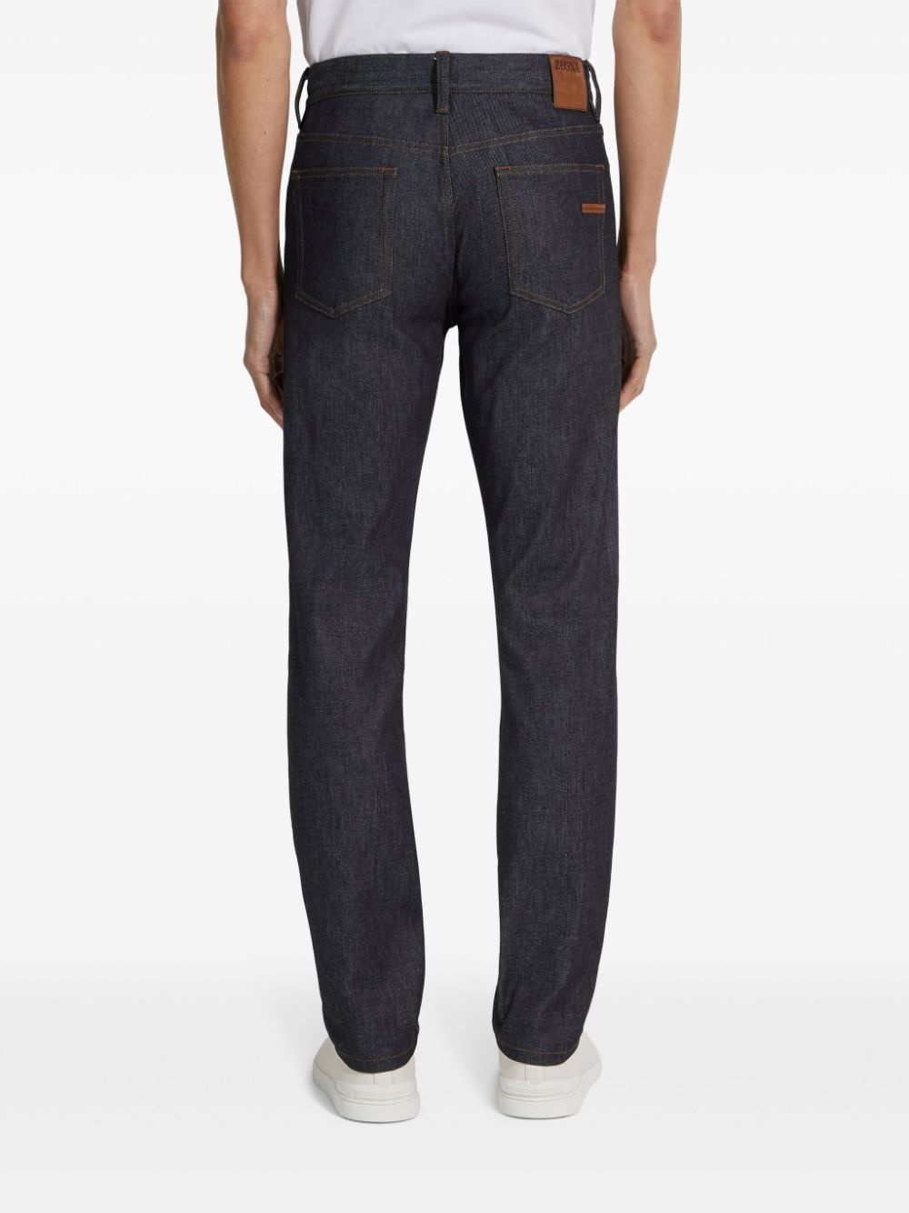 Roccia stretch cotton-cashmere jeans - 4