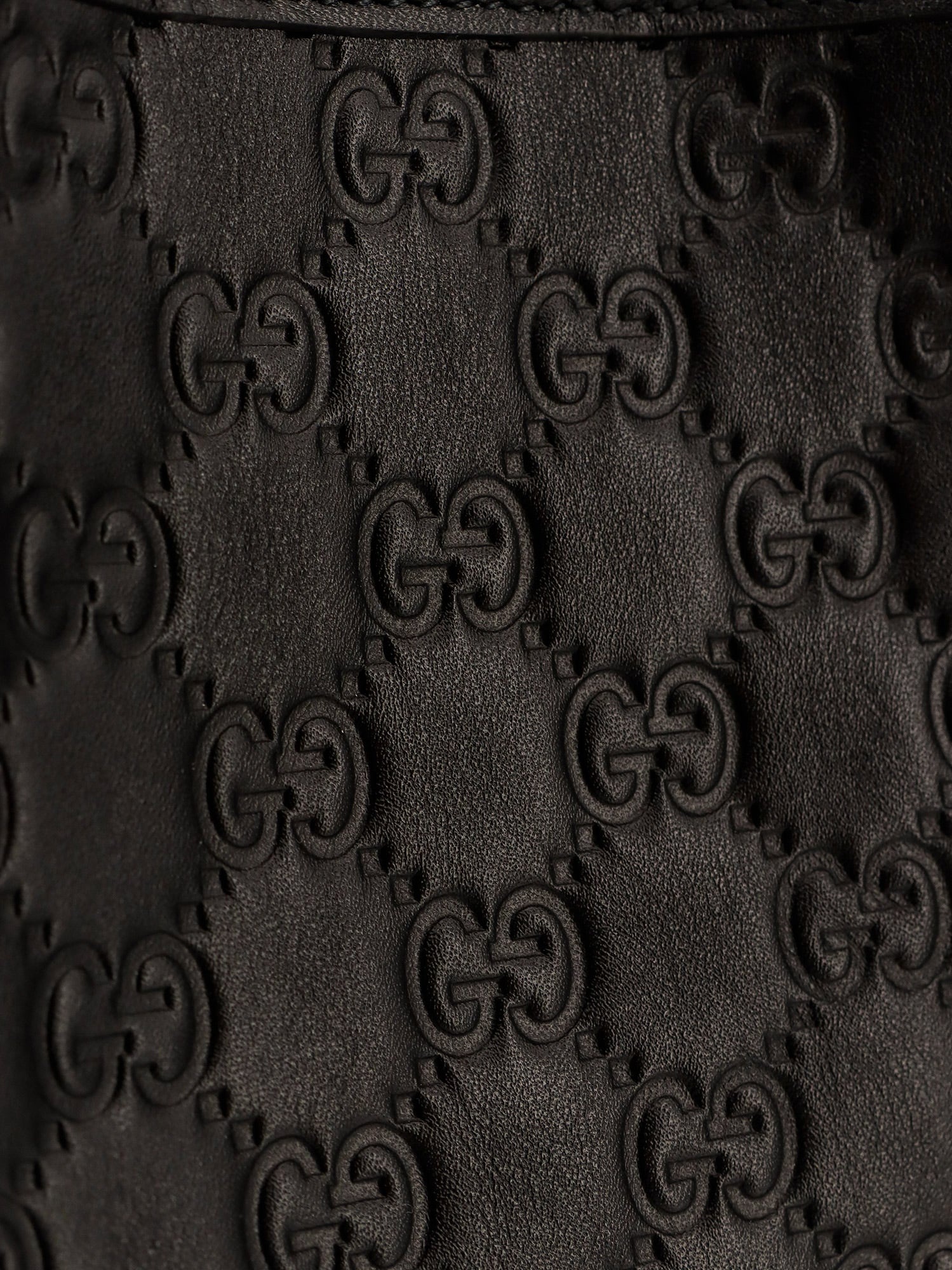 Gucci Gg Emblem Leather Shoulder Bag - 5