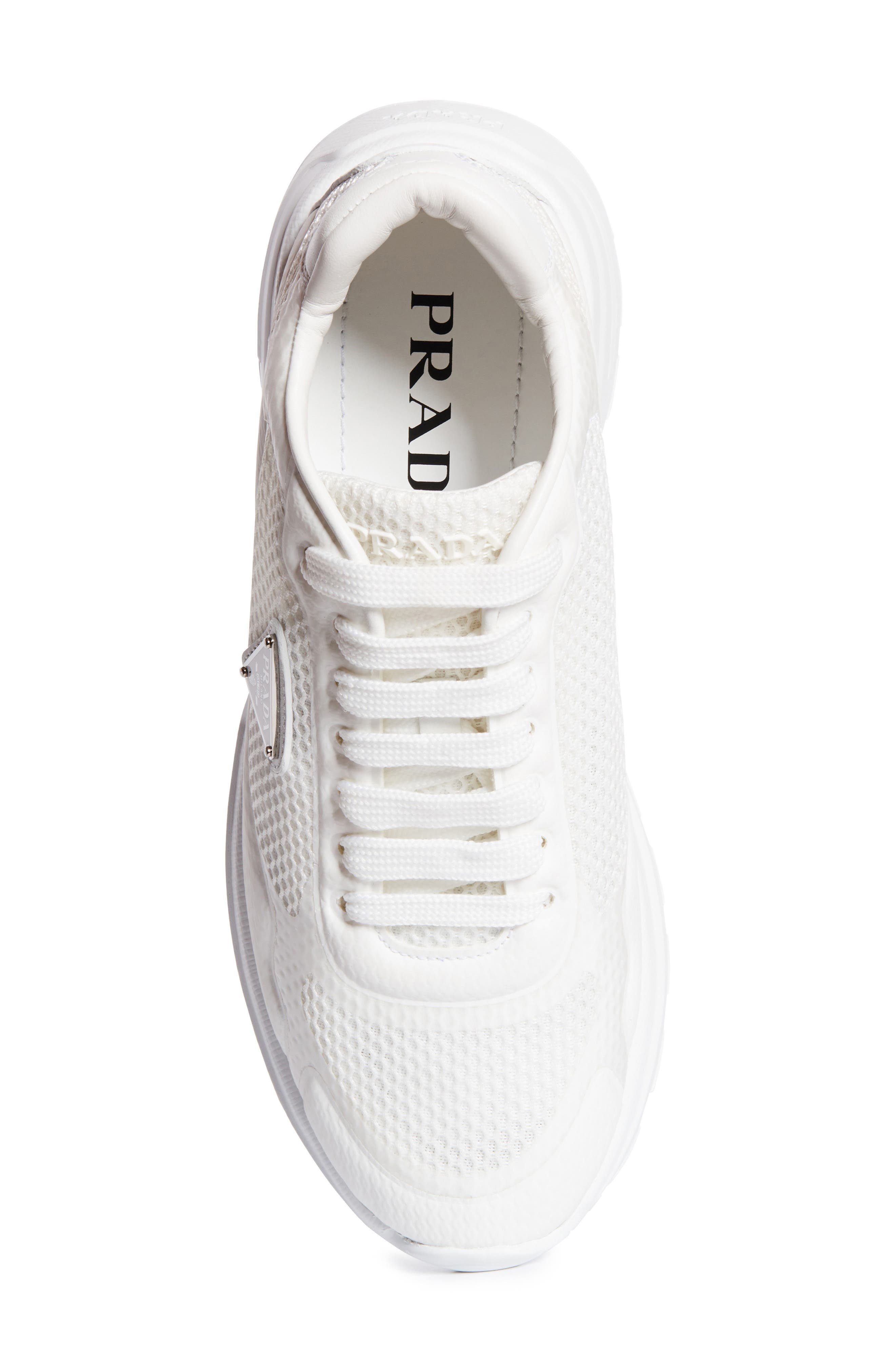 Prada Prax Sneaker in Bianco at Nordstrom - 5