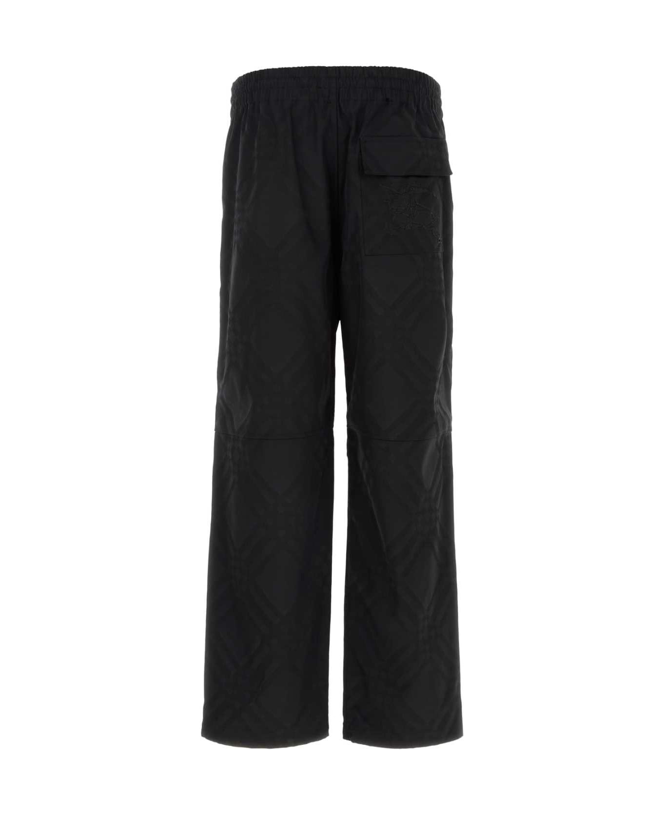 Black Nylon Pant - 2
