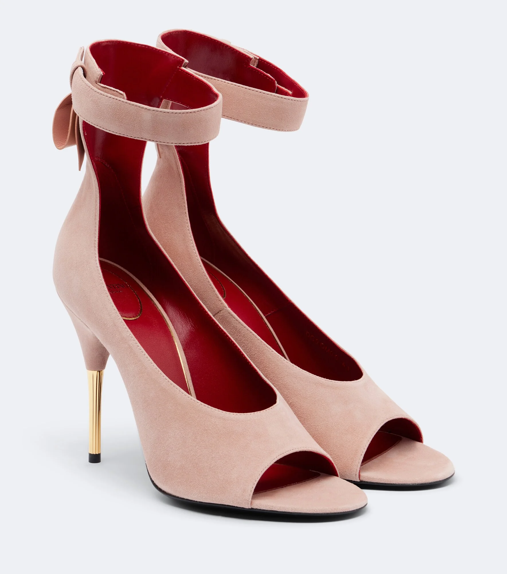 Fatale bow-detail suede sandals - 1