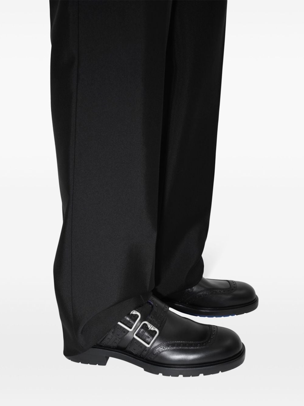 leather Soho monk shoes - 6