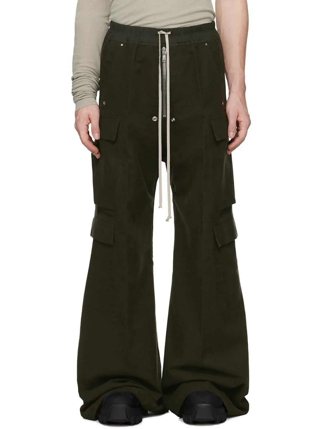 Green Porterville Cargobelas Cargo Pants - 1