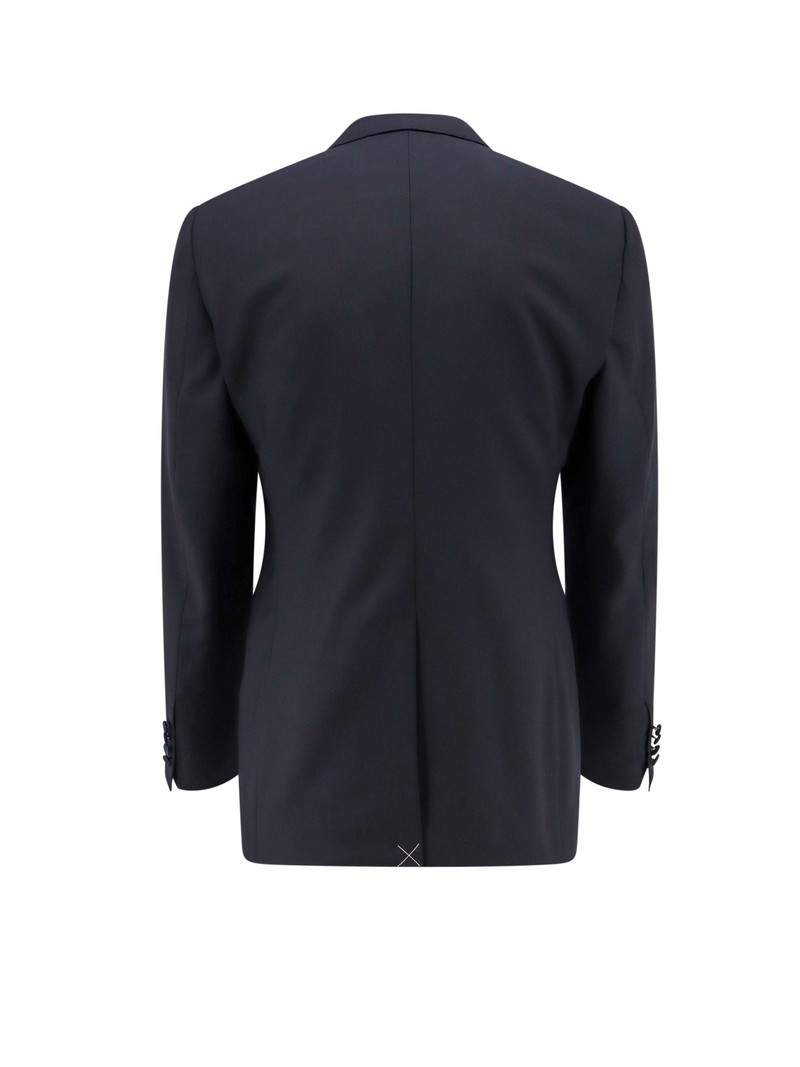 Dolce & Gabbana Virgin Wool Blend Tuxedo With Gilet And Satin Profiles outlook