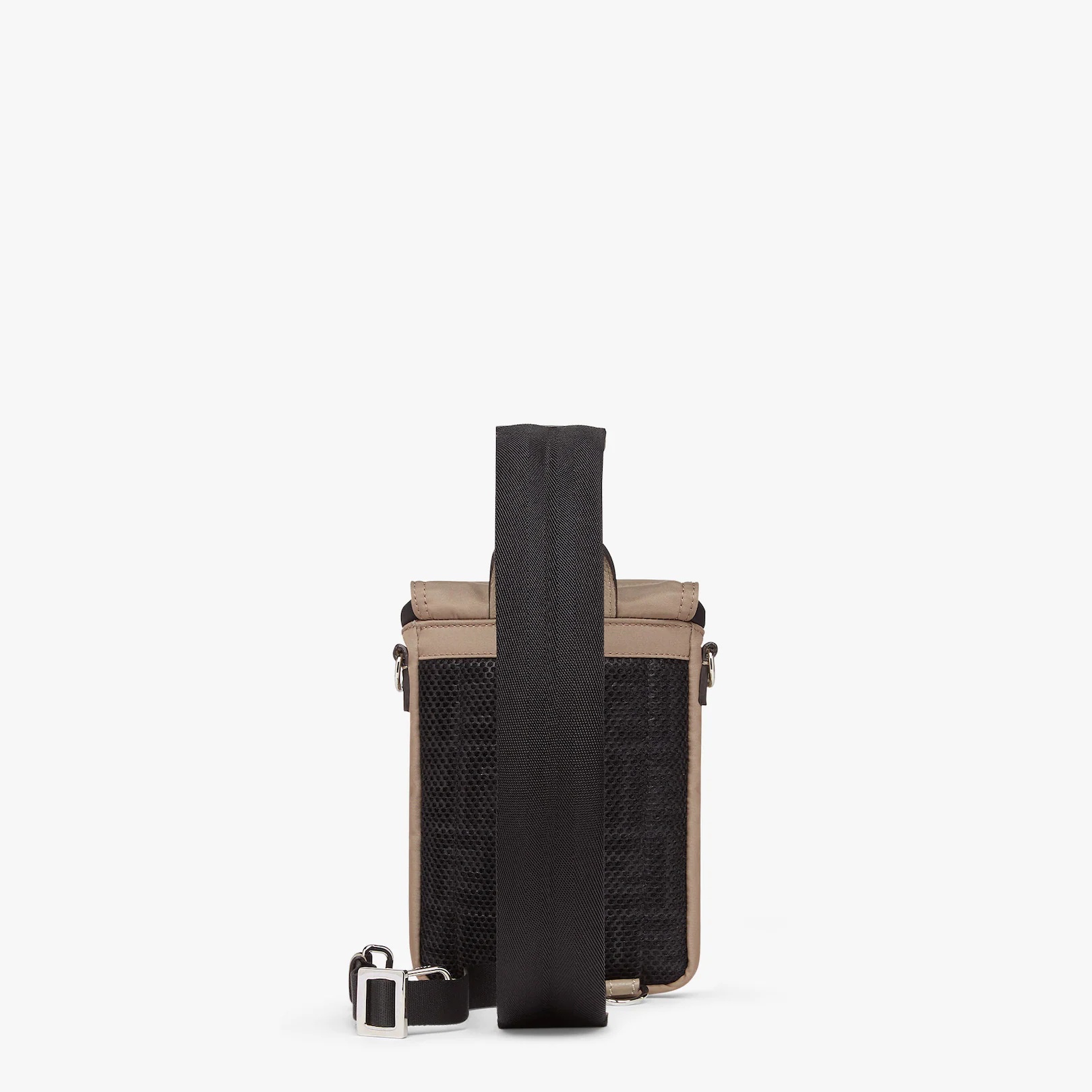 Beige nylon backpack - 3