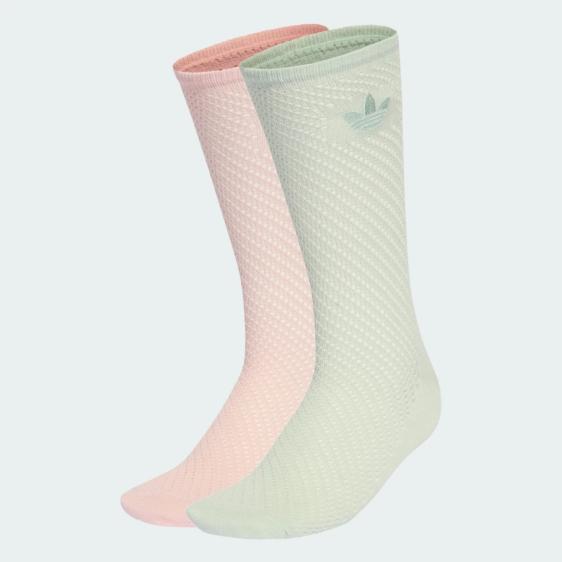 CROCHET CREW SOCKS 2 PAIRS - 1