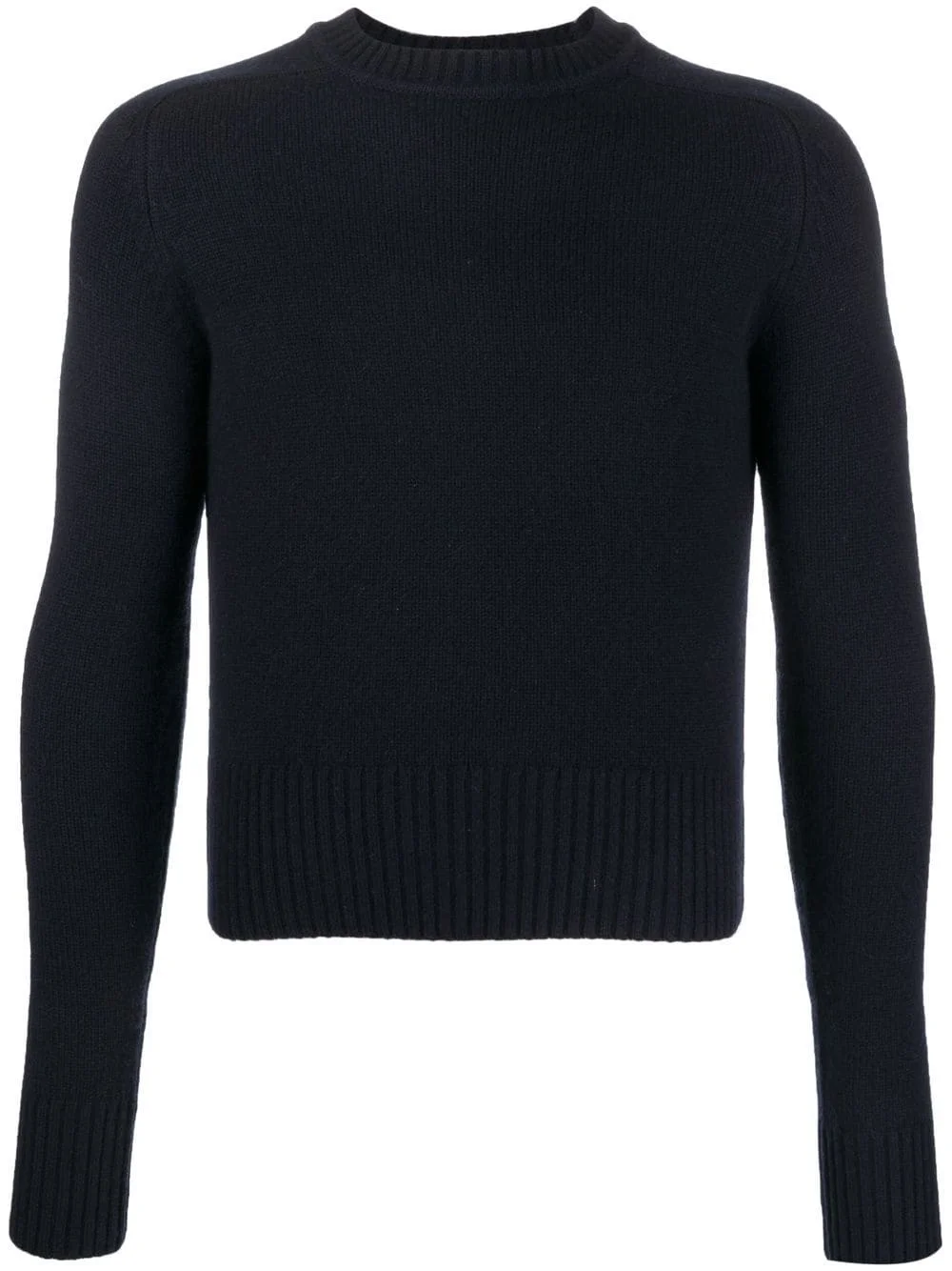mock-neck cashmere jumper - 1