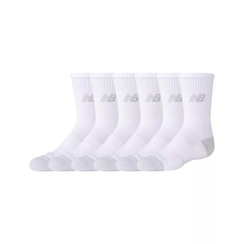 Unisex Youth Active Crew Socks 6 Pack - 1