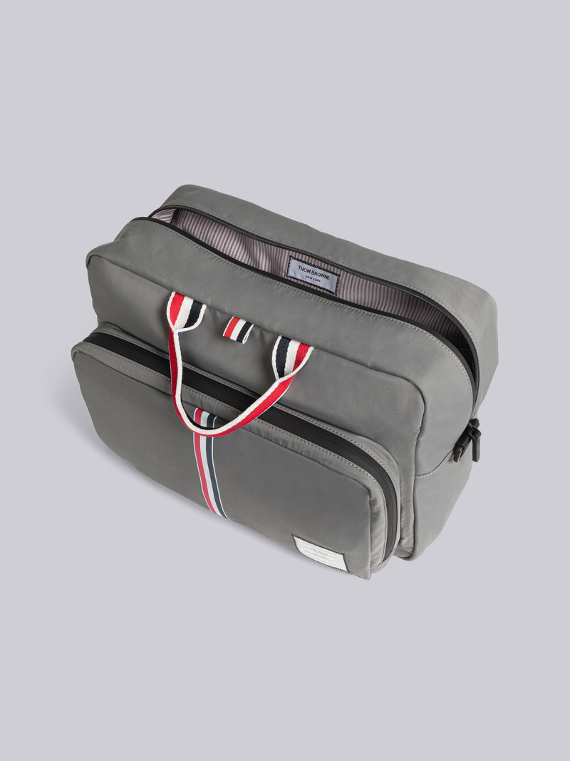 RWB-stripe square duffle bag 5
